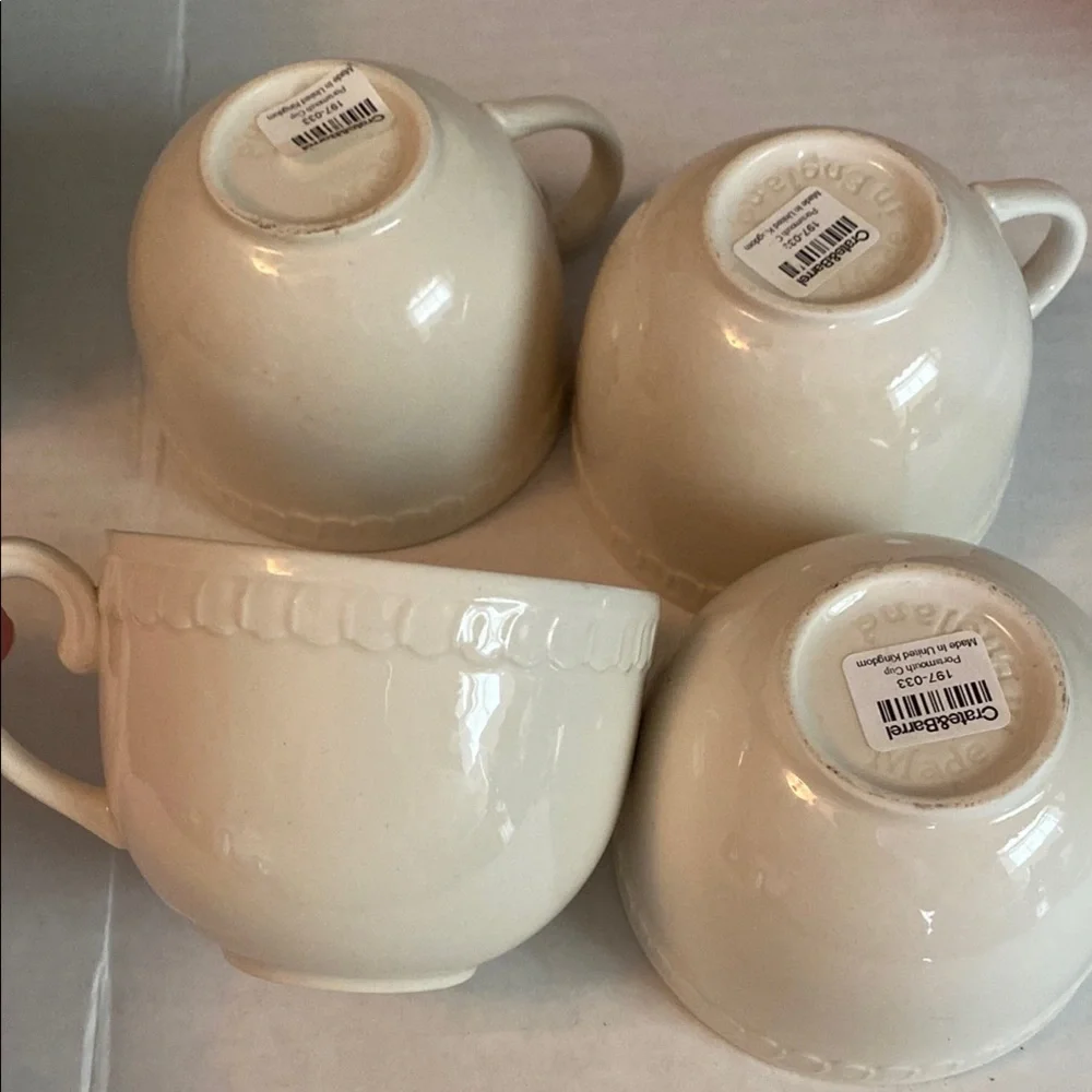 Crate&Barrel Portsmouth Teacup Set